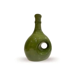 Satürn Natural Extra Virgin Olive Oil Pomegranate Blossom In Ceramic Bottle