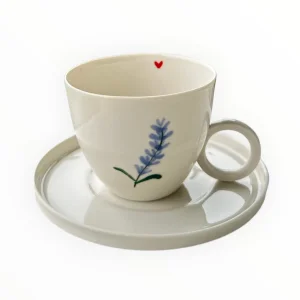 Lavender Coffee Cup