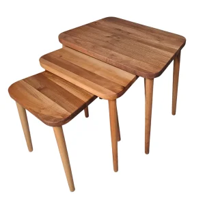 Turnoak Nesting Table