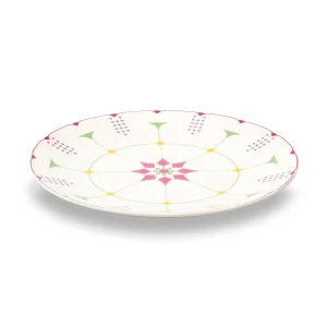 Pink Dahlia Porcelain Plate