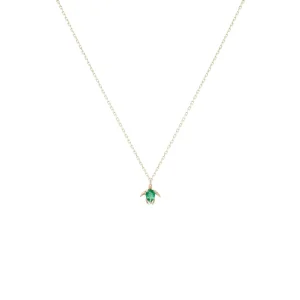 Caretta Emerald Necklace