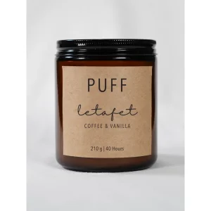 Coffee Scented Soy Candle - Letafet 210g