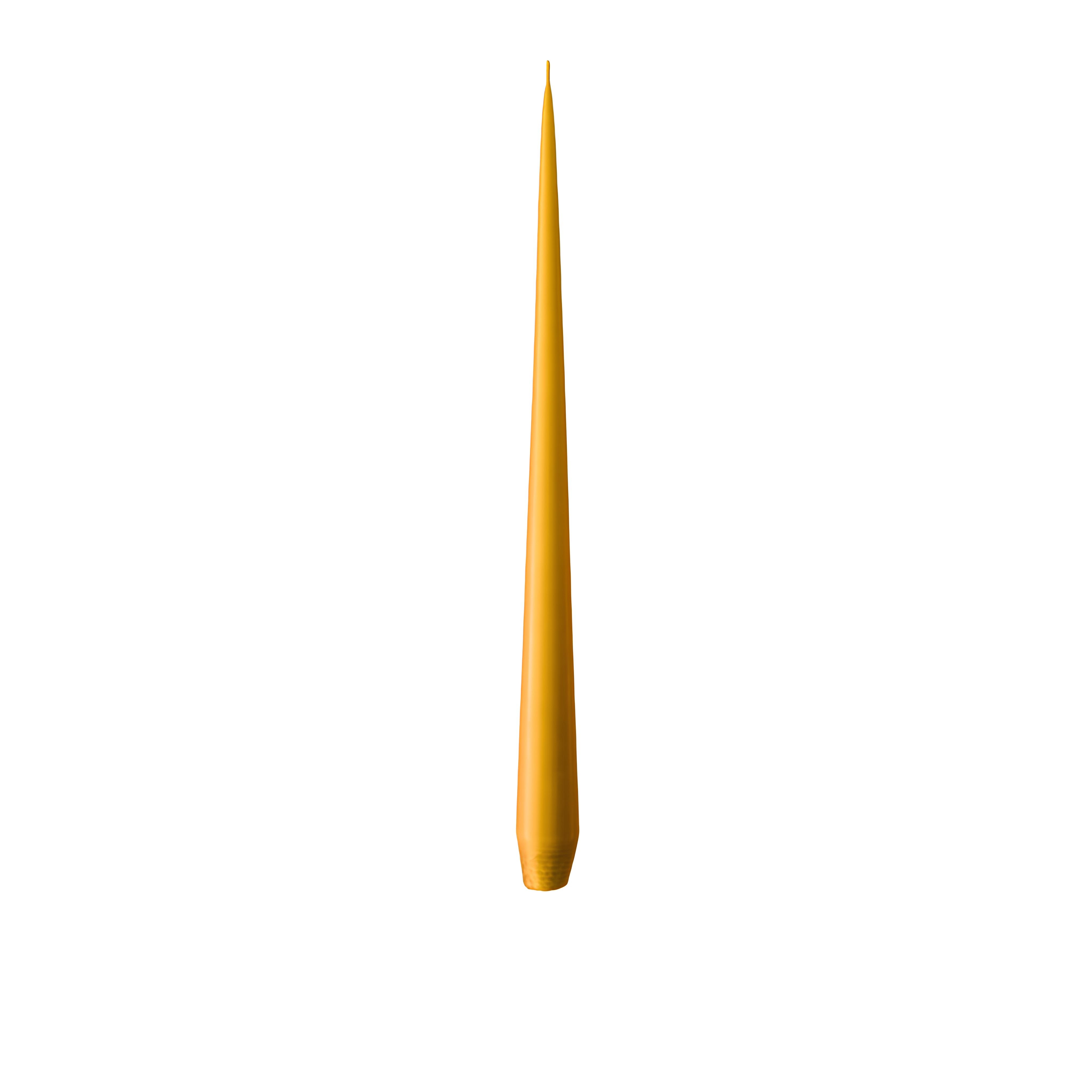 Amber Taper Candle 32cm