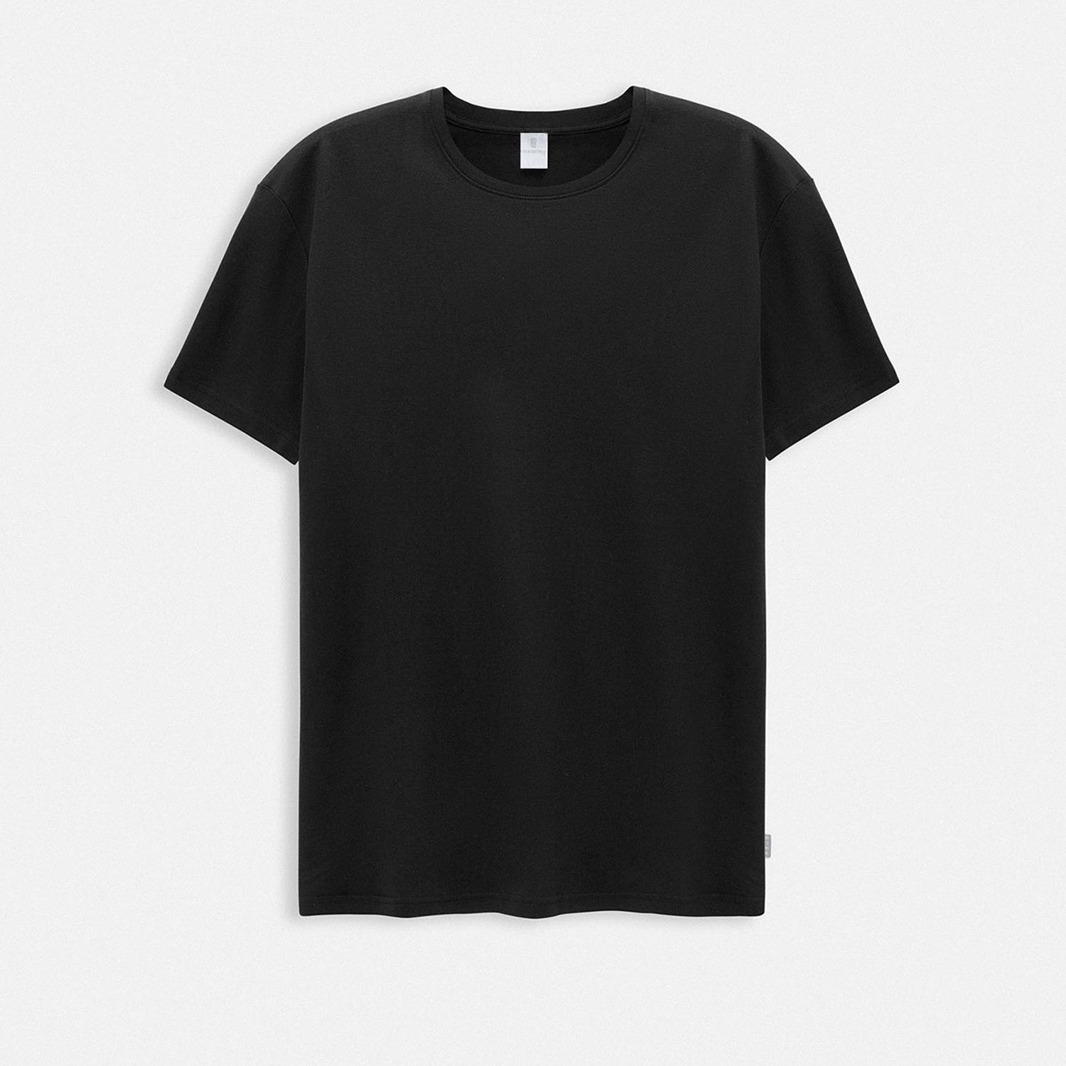 Silk Finished Crew Neck T-shirt