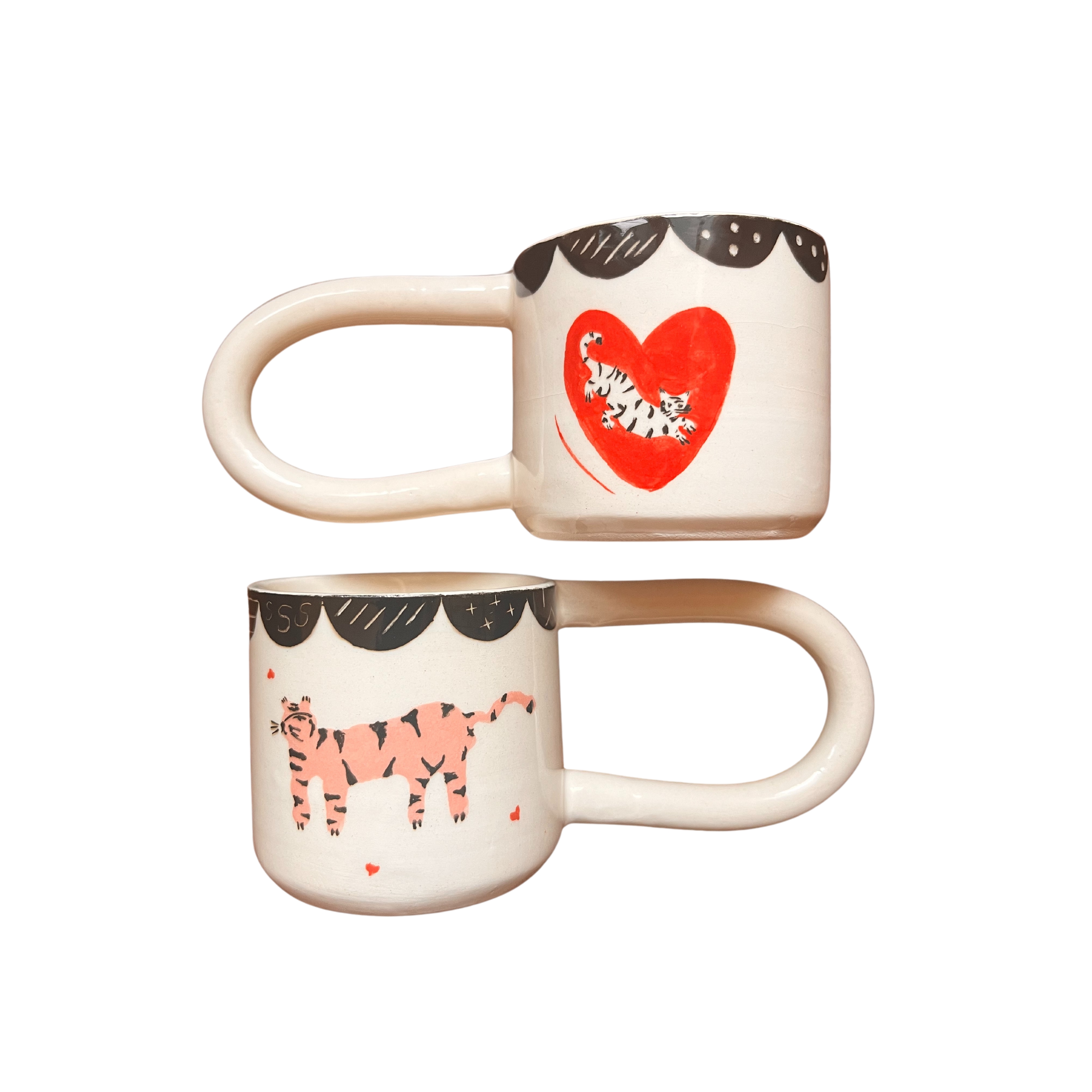 Flame Coffee Cup Set