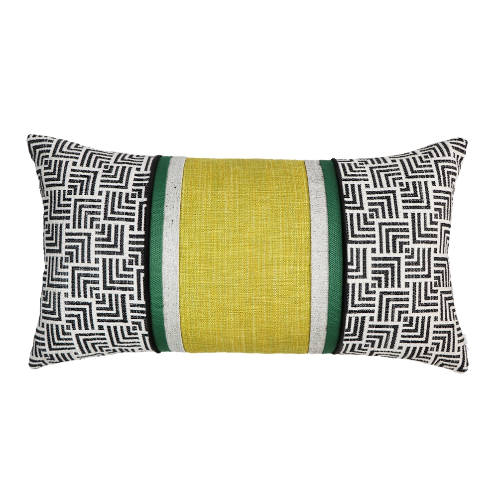 Patterned Rectangular Pillow