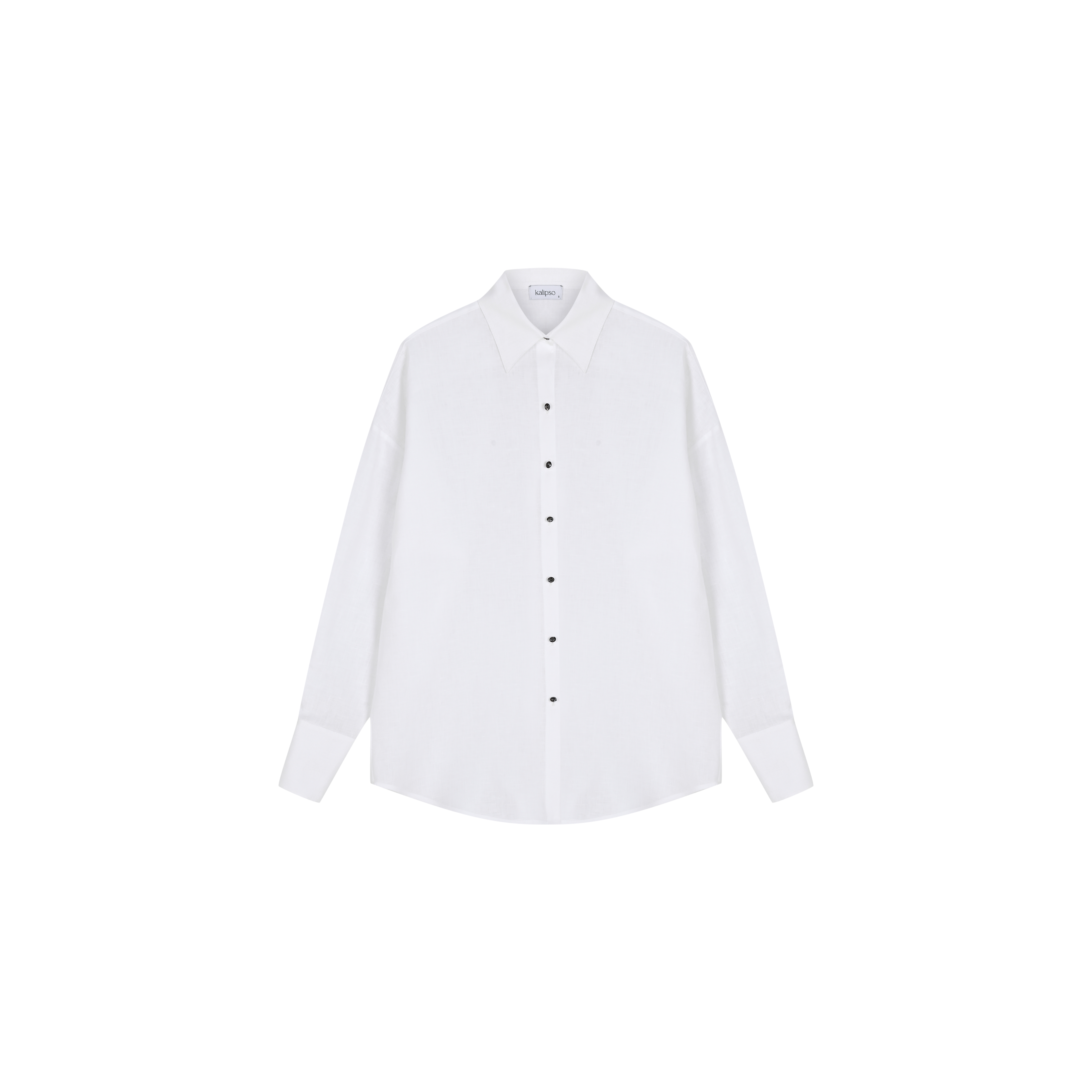 Pea Loosed-fit Oversize Linen Shirt