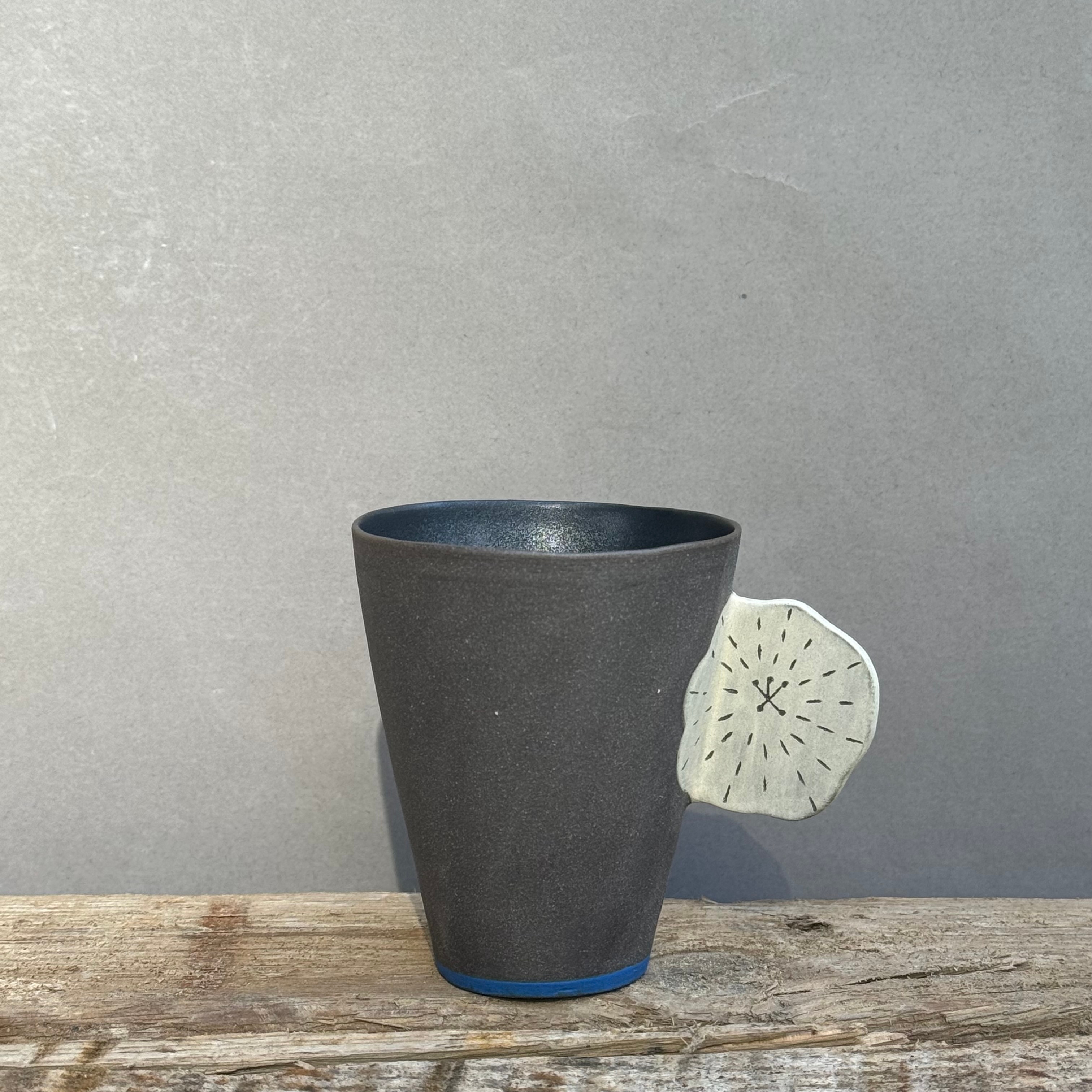 Mug With Flower Shaped Handle