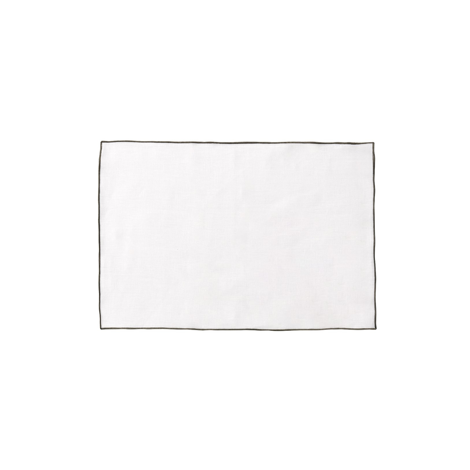 Embroided Linen Placemat