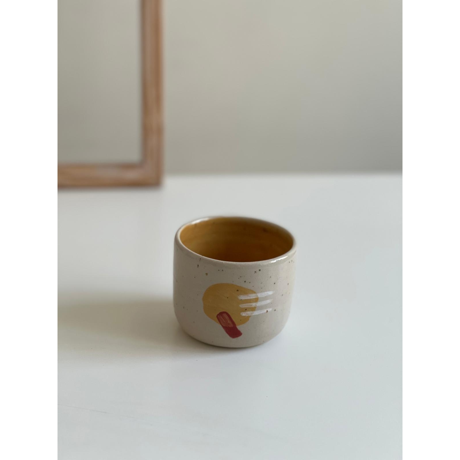 Stoneware Mug - Abstract Pattern