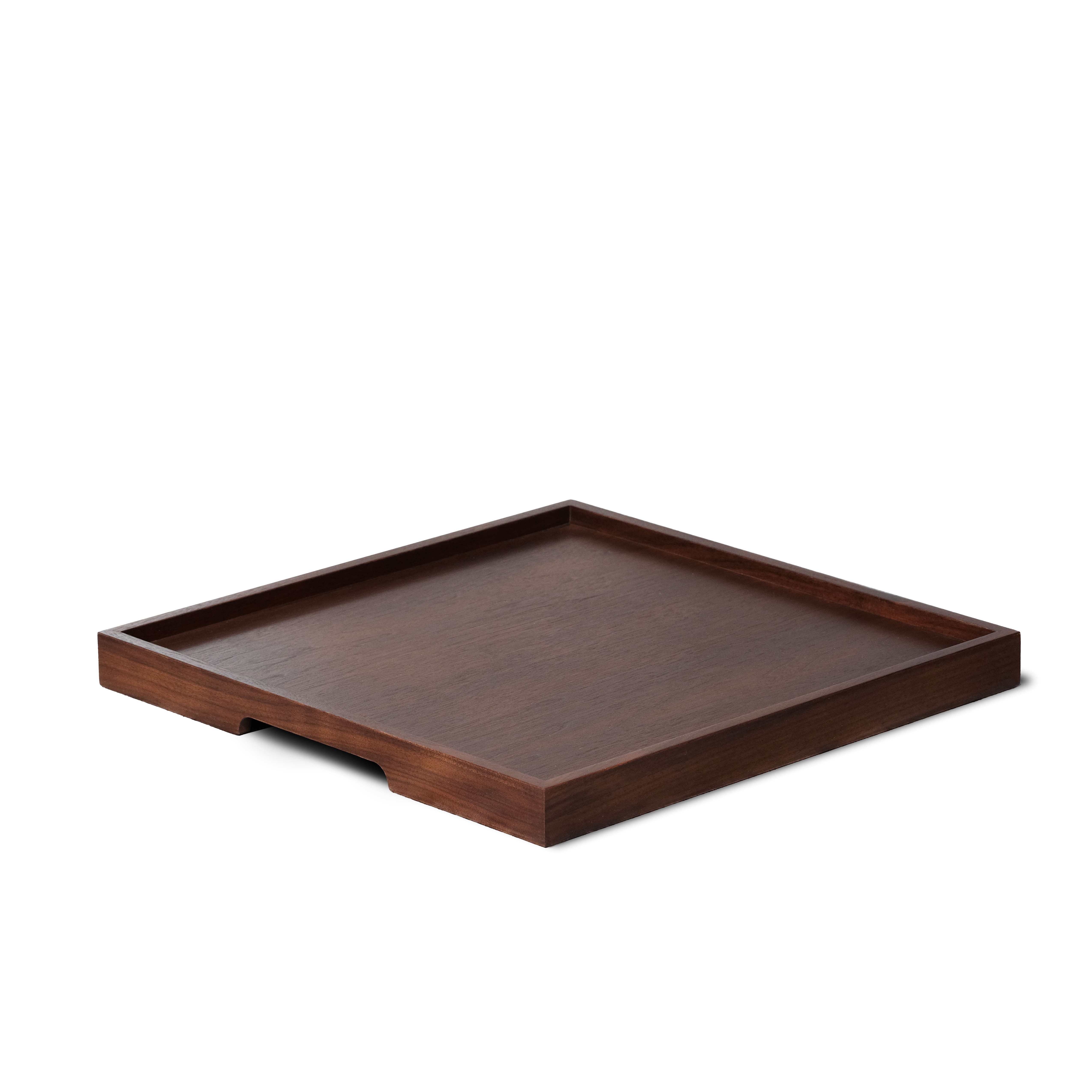 Edge Square Walnut Tray