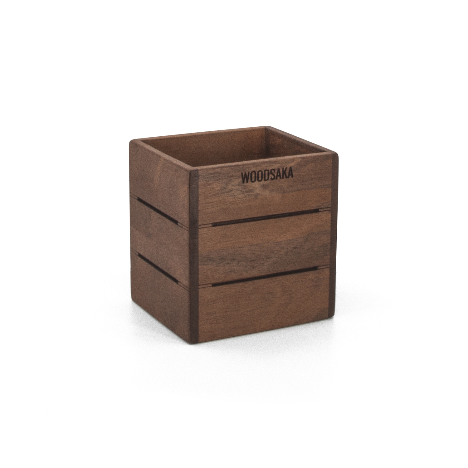 3line Wooden Pen Box - Walnut