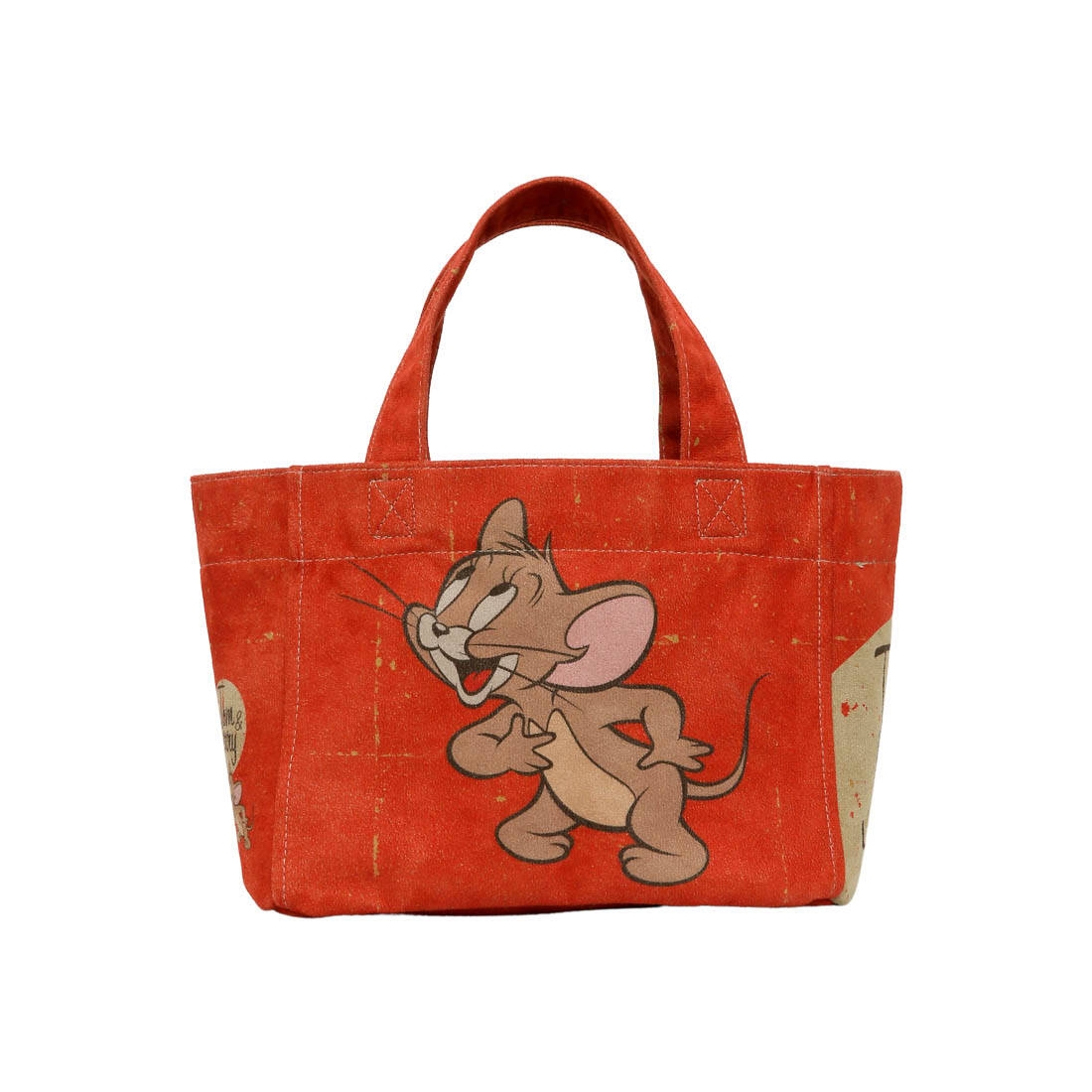 Women Vegan Medium Tote Bag - Warner Bros Tom & Jerry Design