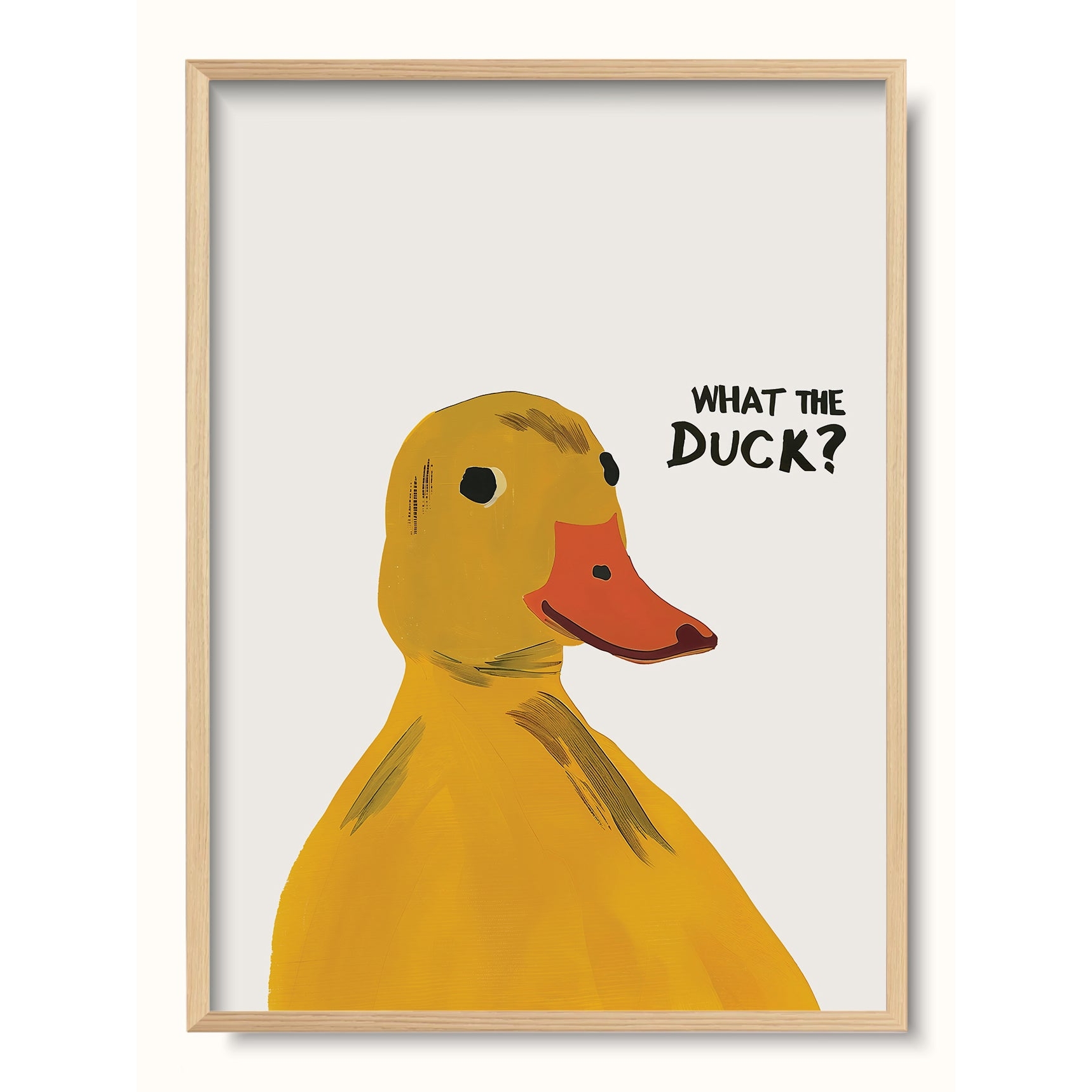 What The Duck? - Framed / Print