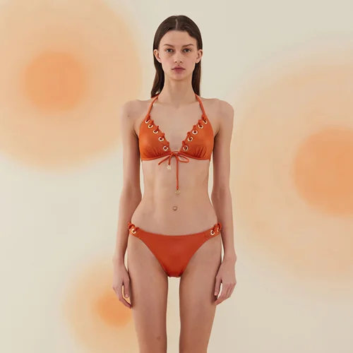 Aeolian Kuşgözlü Üçgen Bikini Takımı