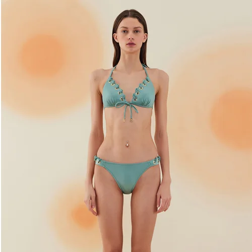 Aeolian Kuşgözlü Üçgen Bikini Takımı