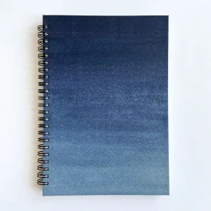Monochrome Spiral Blank Notebook