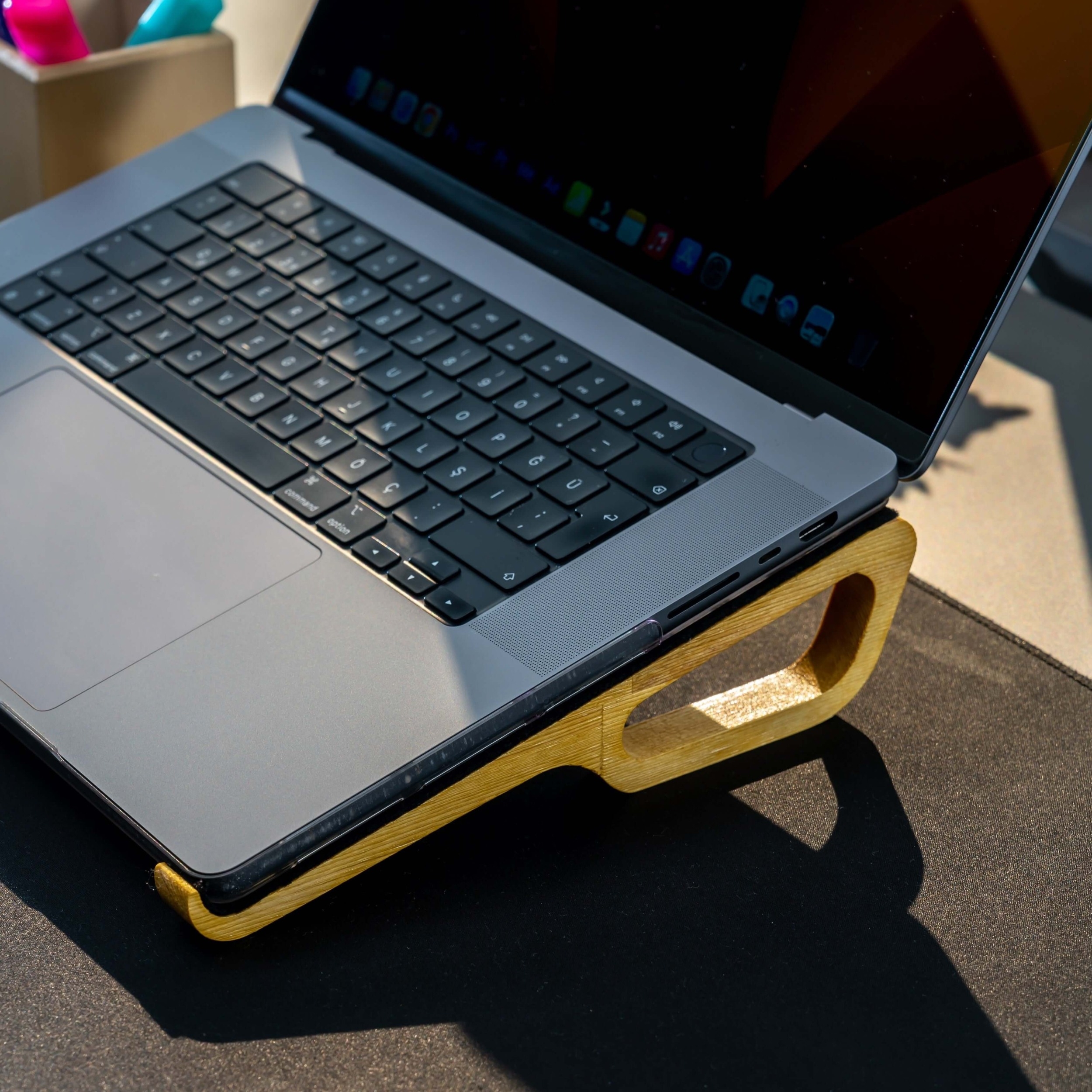 Wooden Laptop Riser & Holder