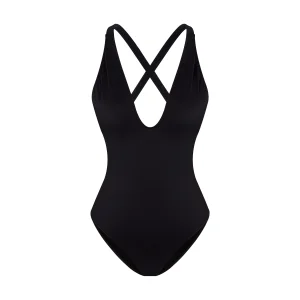 Titania V Yaka Çapraz Askılı Mayo