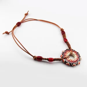 Cam Mandala Kolye 02