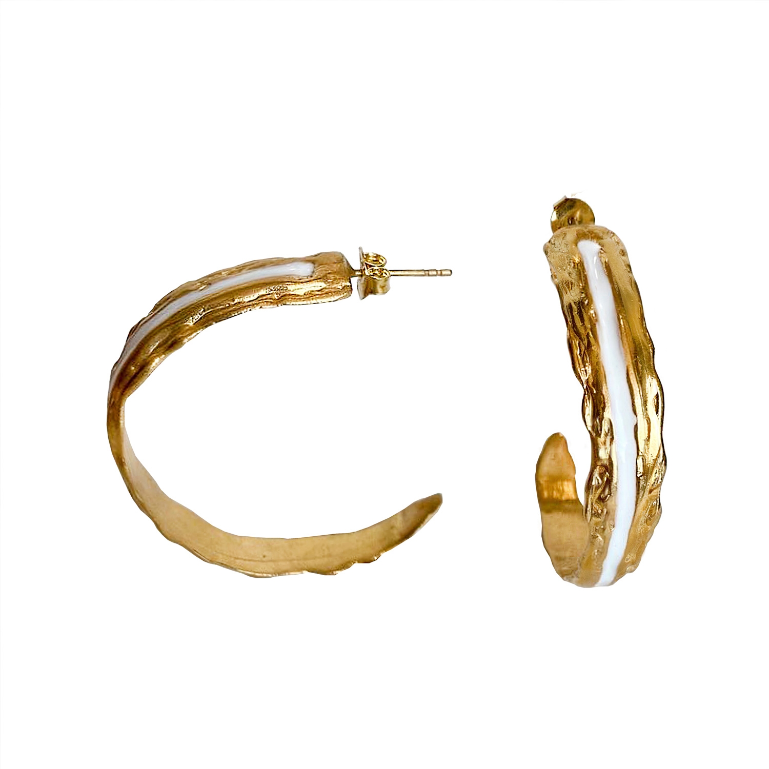 Enki Hoops Earrings