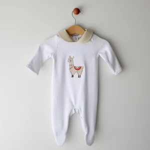 Lama Embroidery Jumpsuit