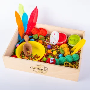 Aç Tırtıl Temalı Duyusal Oyun Seti 01