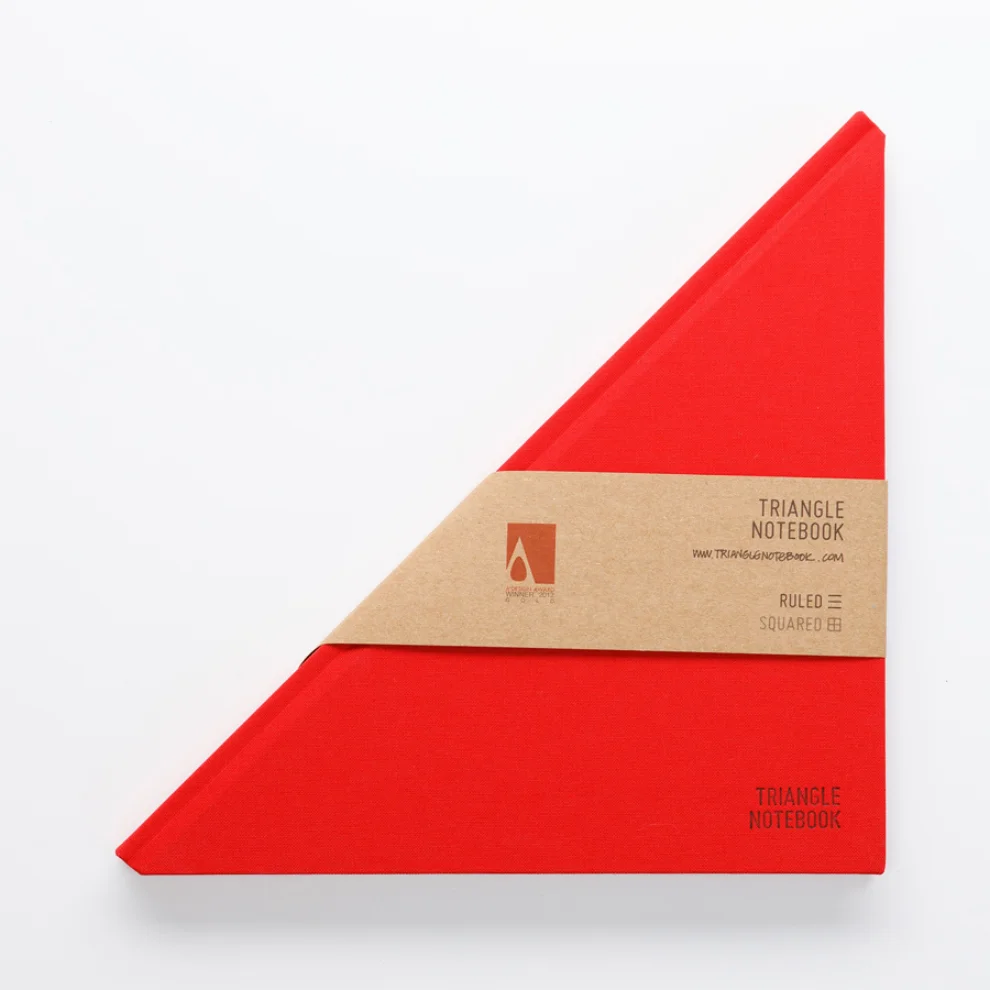 Mavitan Store - Triangle Notebook Red | hipicon